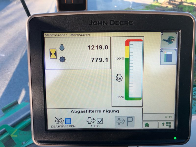 Mähdrescher tipa John Deere T670i mit 630X Schneidwerk, Gebrauchtmaschine u Jahnatal (Slika 15)