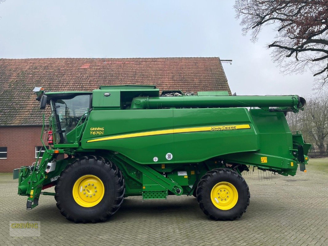 Mähdrescher of the type John Deere T670i ProDrive 30 km/h, Gebrauchtmaschine in Ahaus (Picture 9)