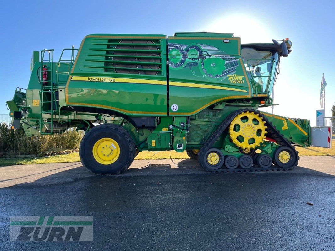 Mähdrescher типа John Deere T670i Raupe 4 WD Allrad, Gebrauchtmaschine в Holzgünz - Schwaighausen (Фотография 2)