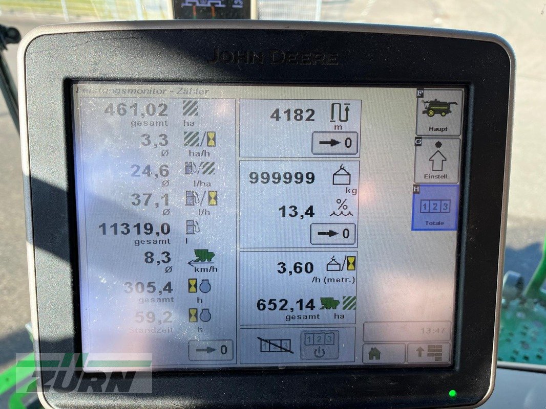 Mähdrescher типа John Deere T670i Raupe 4 WD Allrad, Gebrauchtmaschine в Holzgünz - Schwaighausen (Фотография 22)