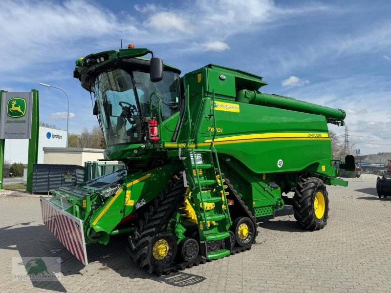 Mähdrescher du type John Deere T670i Raupe, Gebrauchtmaschine en Münchberg
