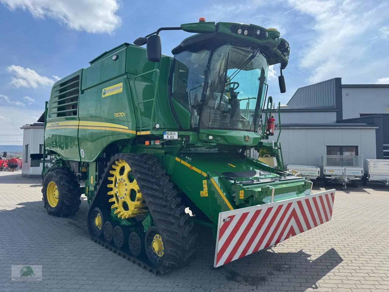 Mähdrescher типа John Deere T670i Raupe, Gebrauchtmaschine в Münchberg (Фотография 3)