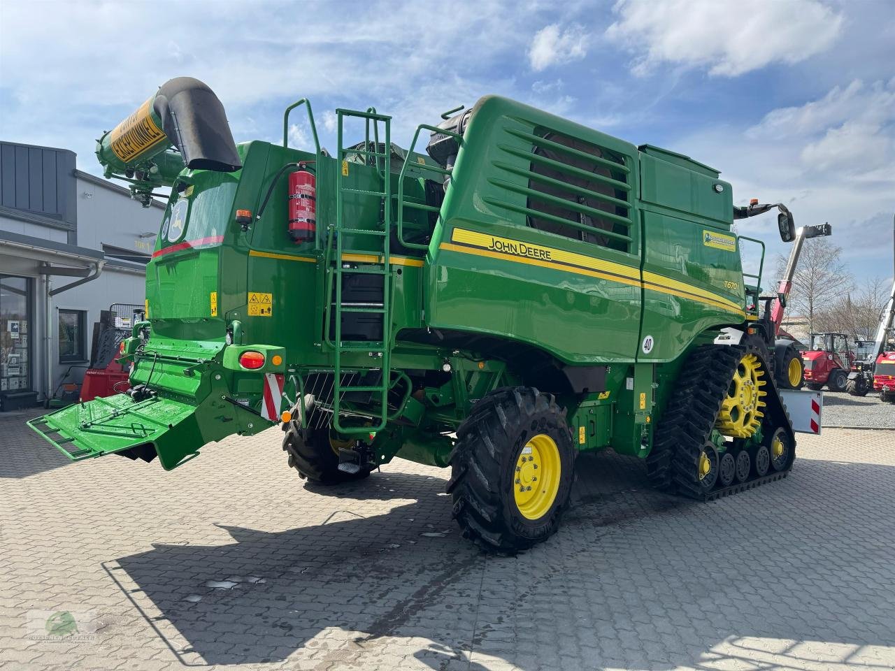 Mähdrescher типа John Deere T670i Raupe, Gebrauchtmaschine в Münchberg (Фотография 5)