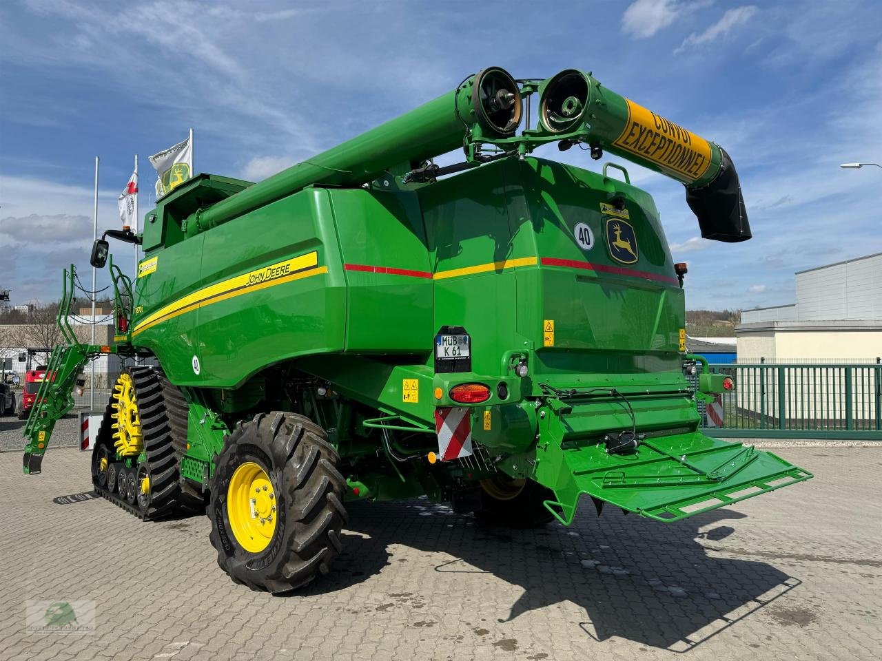 Mähdrescher типа John Deere T670i Raupe, Gebrauchtmaschine в Münchberg (Фотография 8)
