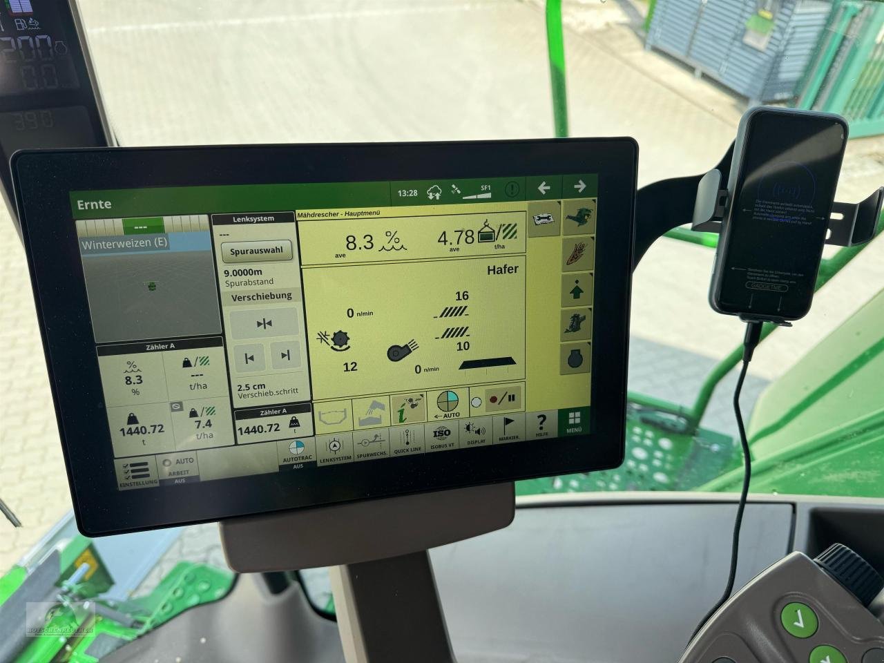 Mähdrescher типа John Deere T670i Raupe, Gebrauchtmaschine в Münchberg (Фотография 14)