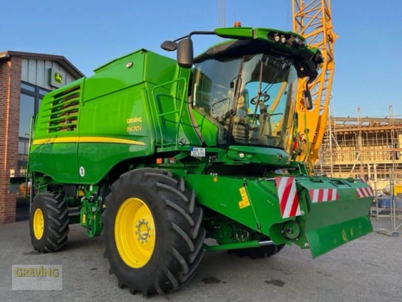 Mähdrescher des Typs John Deere T670i Raupenfahrwerk inkl. 725X Schneidwerk, Gebrauchtmaschine in Greven (Bild 9)