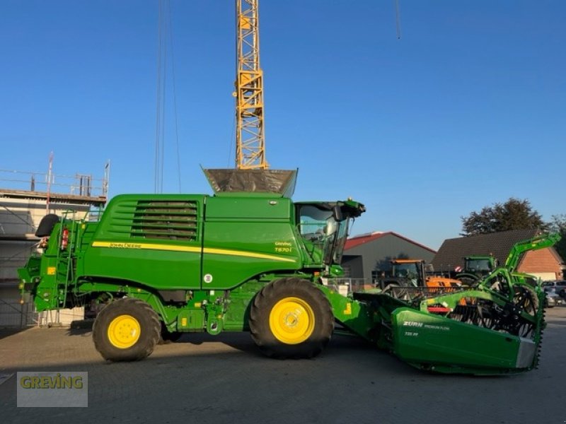 Mähdrescher des Typs John Deere T670i Raupenfahrwerk inkl. 725X Schneidwerk, Gebrauchtmaschine in Greven (Bild 5)