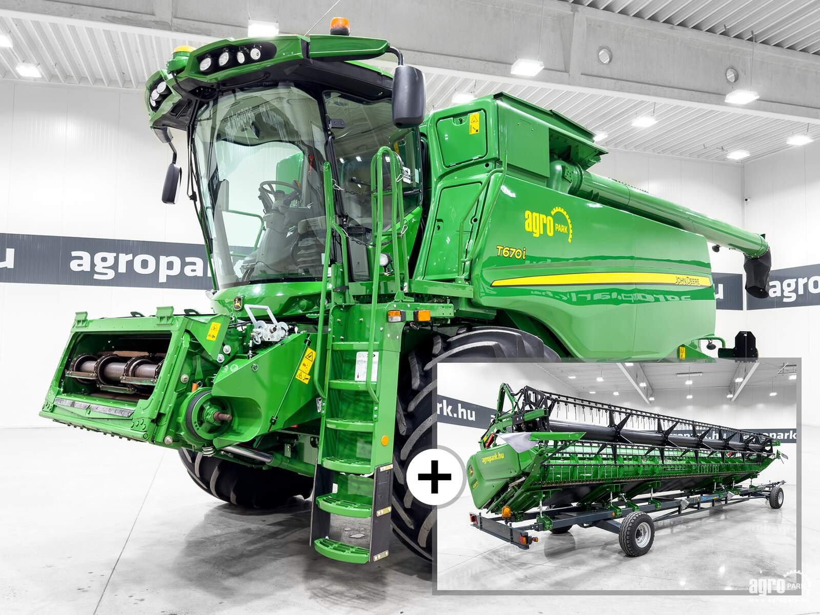 Mähdrescher a típus John Deere T670i, Gebrauchtmaschine ekkor: Csengele (Kép 1)