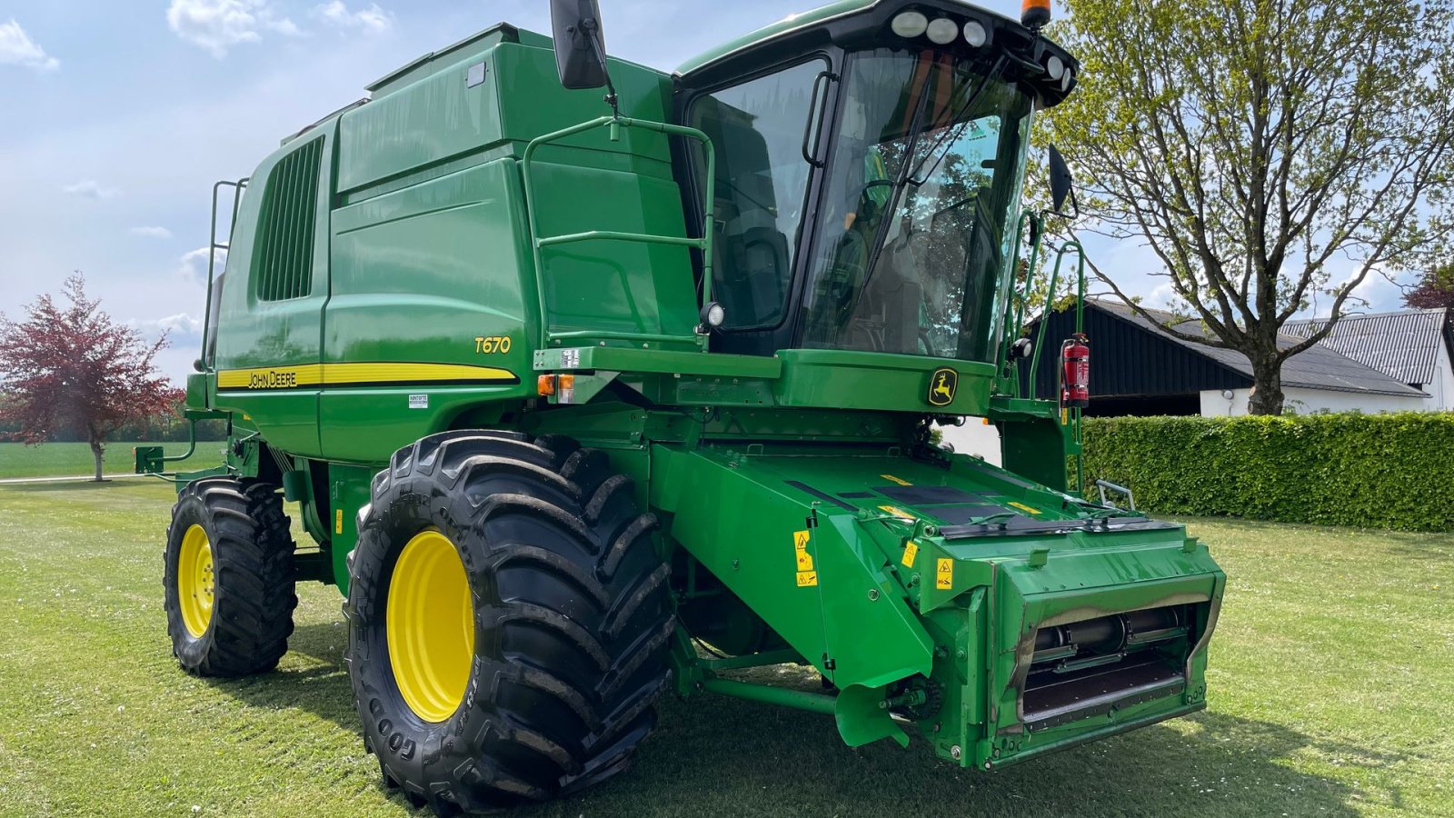 Mähdrescher del tipo John Deere T670I, Gebrauchtmaschine In Ikast (Immagine 8)