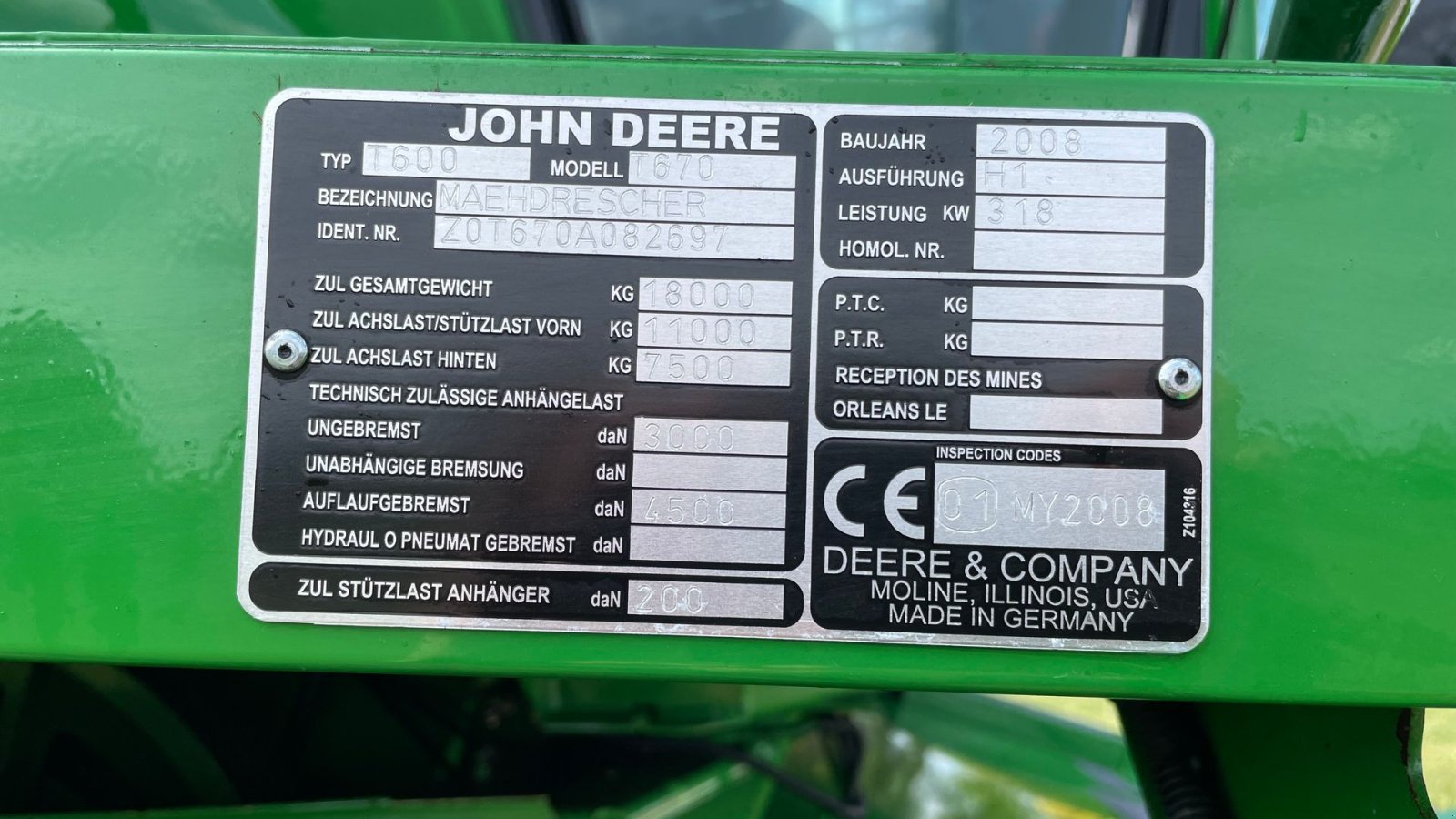 Mähdrescher del tipo John Deere T670I, Gebrauchtmaschine In Ikast (Immagine 21)