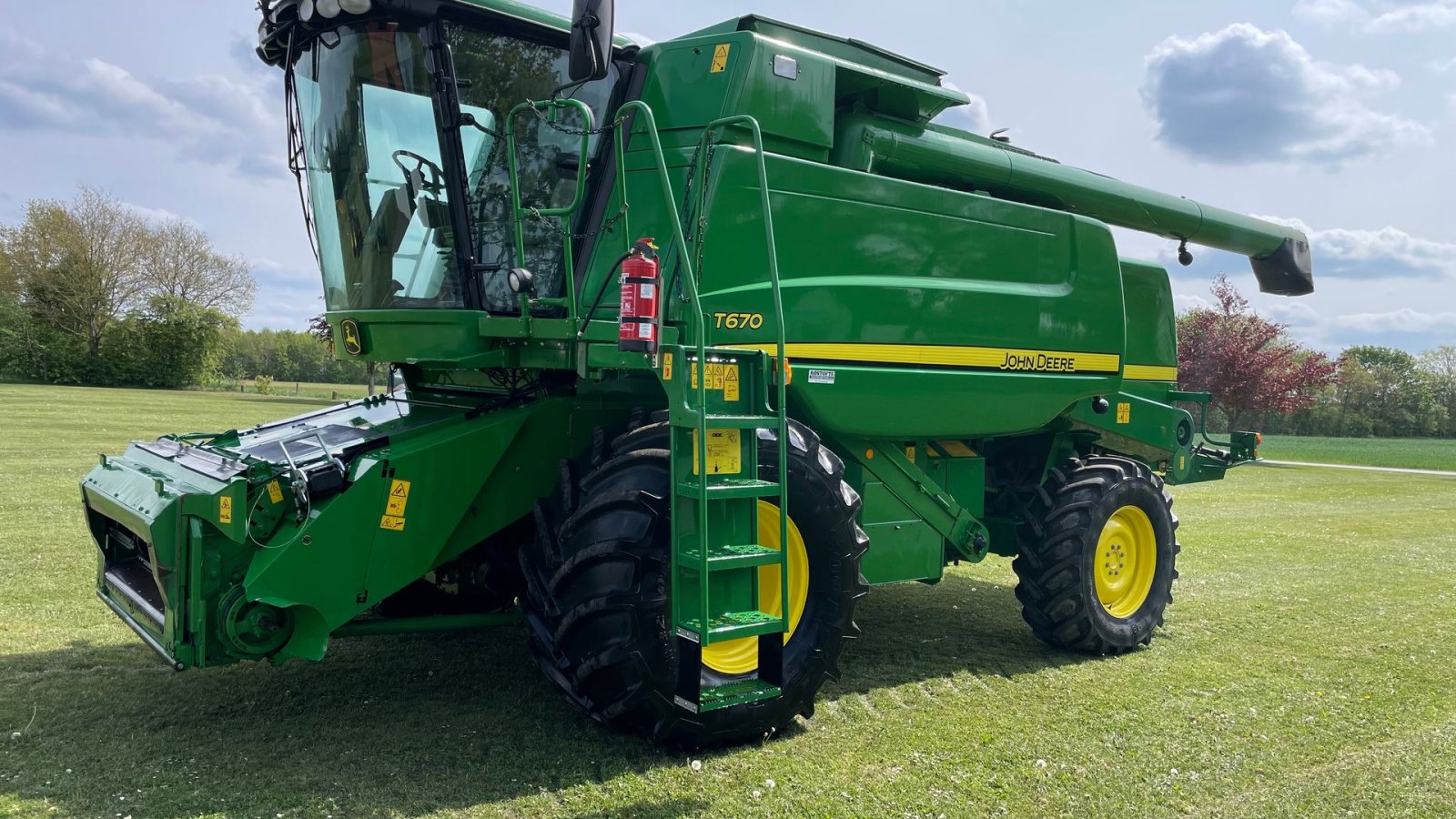 Mähdrescher del tipo John Deere T670I, Gebrauchtmaschine In Ikast (Immagine 11)