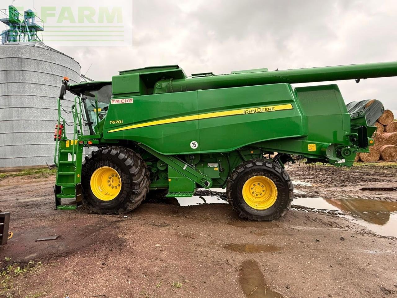 Mähdrescher Türe ait John Deere T670i, Gebrauchtmaschine içinde Hamburg (resim 3)
