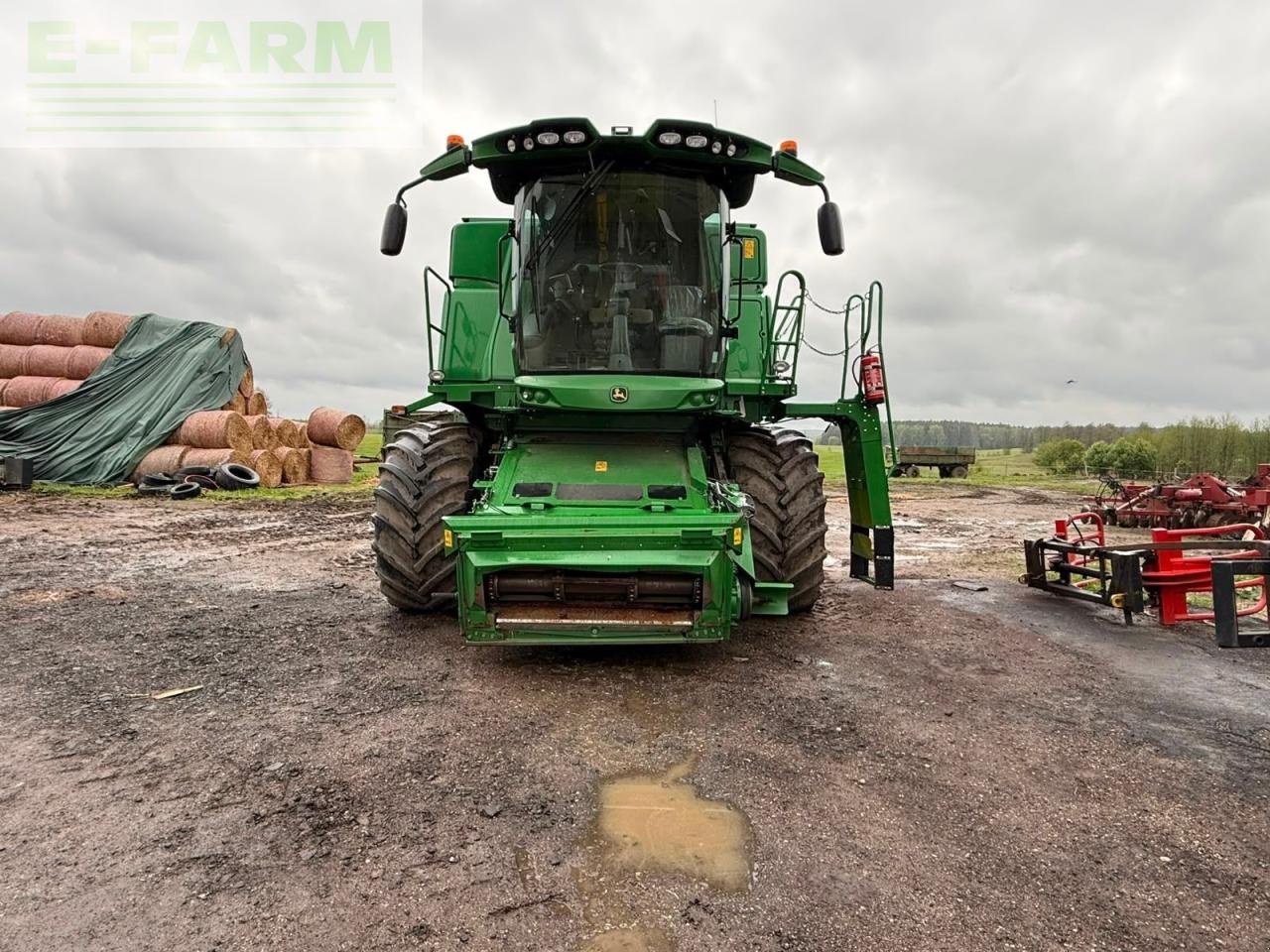 Mähdrescher Türe ait John Deere T670i, Gebrauchtmaschine içinde Hamburg (resim 5)