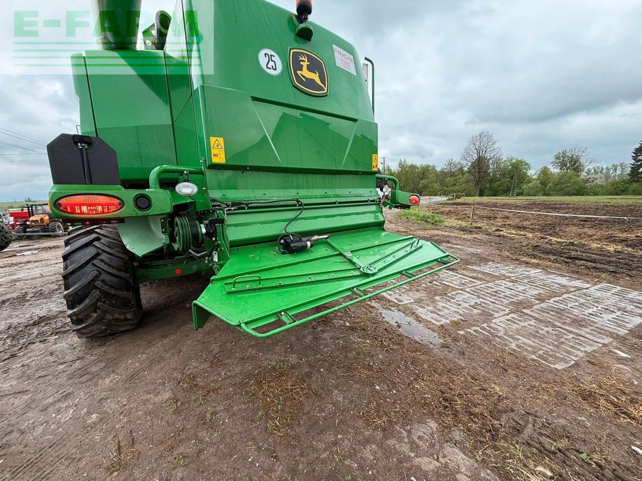 Mähdrescher Türe ait John Deere T670i, Gebrauchtmaschine içinde Hamburg (resim 9)