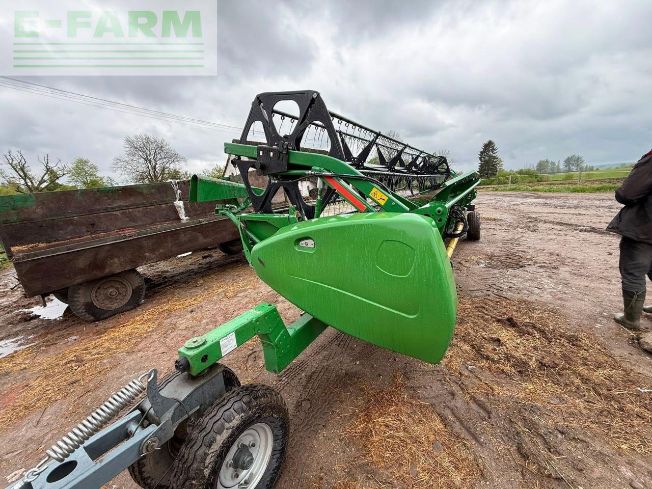 Mähdrescher Türe ait John Deere T670i, Gebrauchtmaschine içinde Hamburg (resim 13)