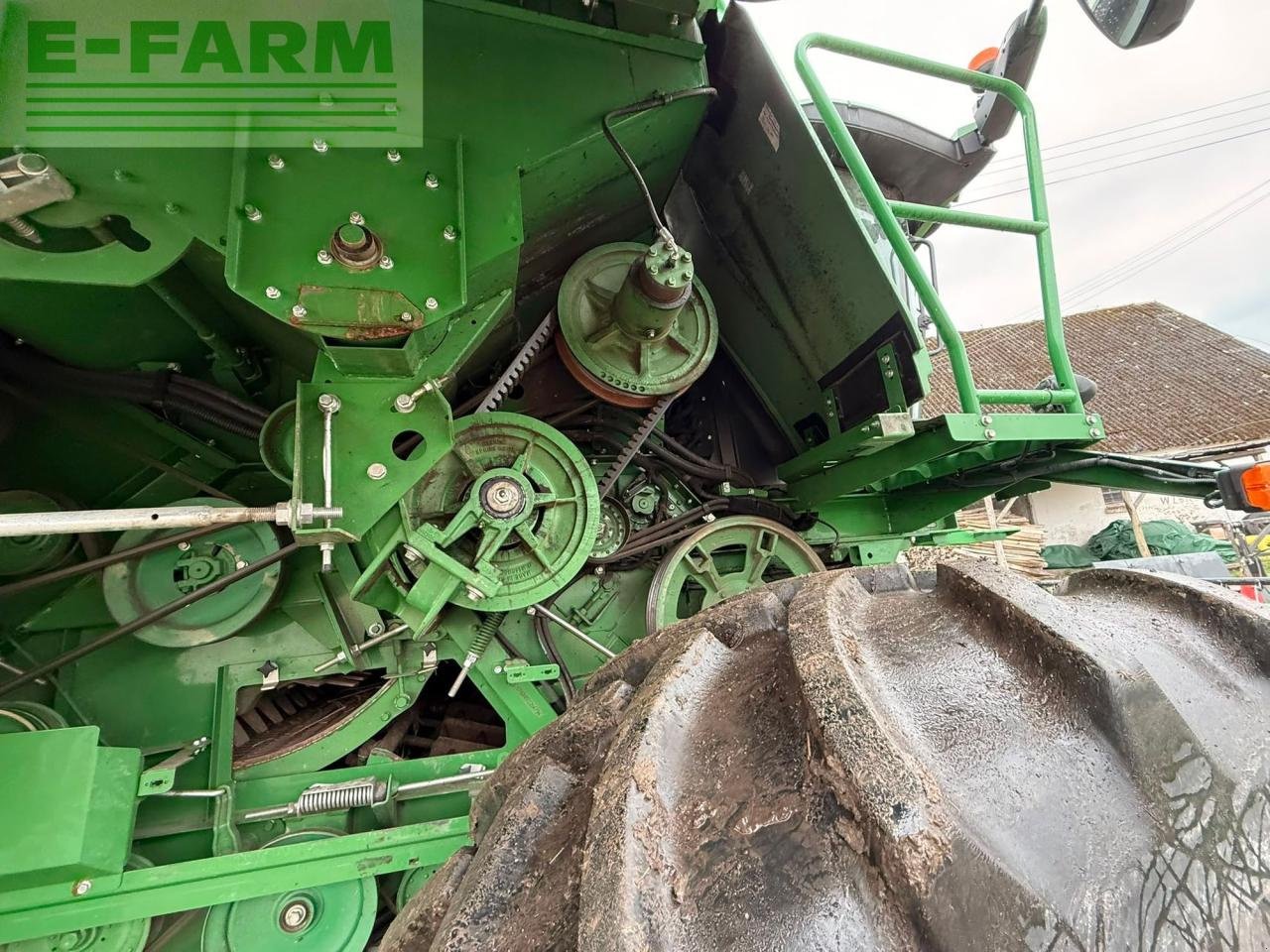 Mähdrescher Türe ait John Deere T670i, Gebrauchtmaschine içinde Hamburg (resim 14)