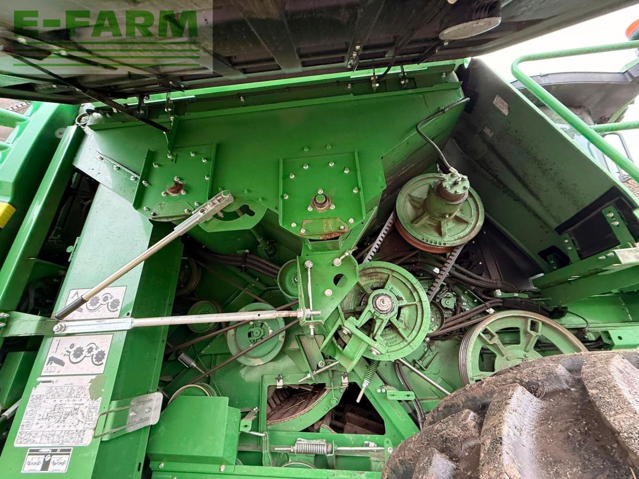 Mähdrescher Türe ait John Deere T670i, Gebrauchtmaschine içinde Hamburg (resim 18)
