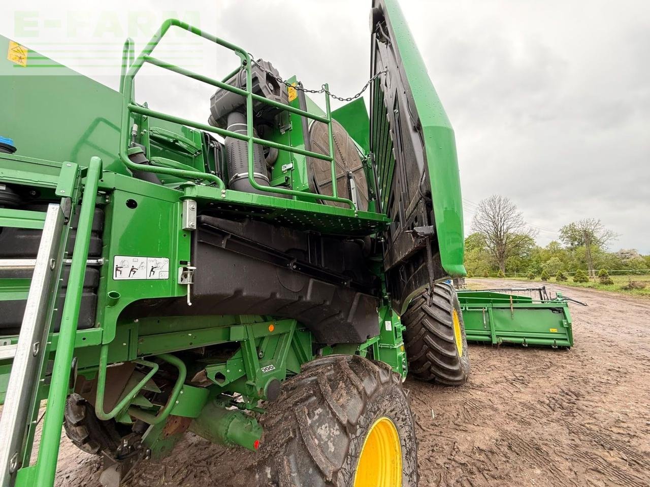 Mähdrescher Türe ait John Deere T670i, Gebrauchtmaschine içinde Hamburg (resim 20)
