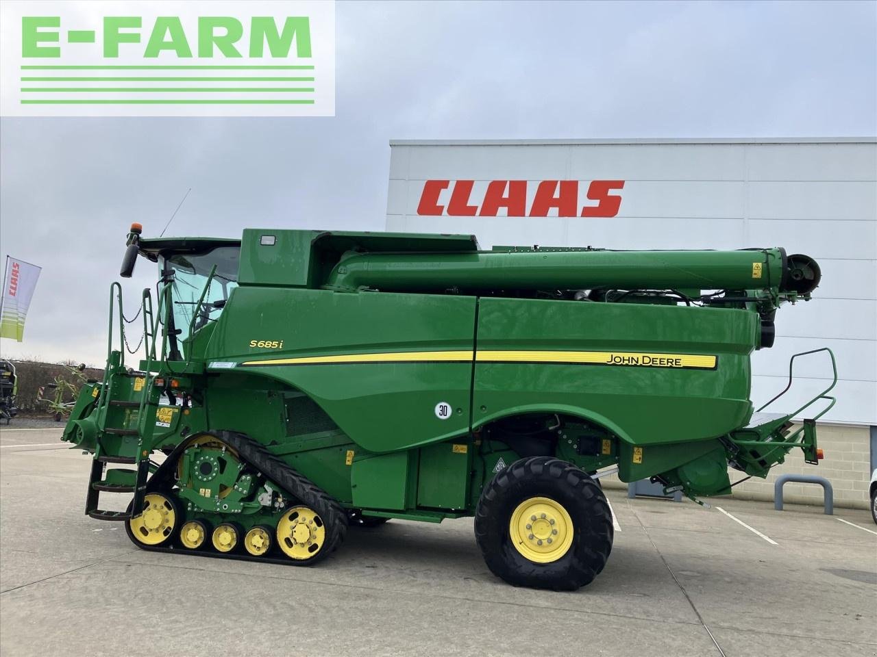 Mähdrescher typu John Deere USED 2017 S685I, Gebrauchtmaschine w SUFFOLK (Zdjęcie 16)