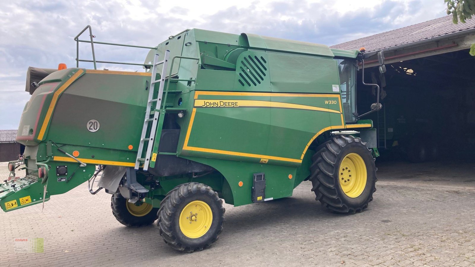 Mähdrescher typu John Deere W 330, Gebrauchtmaschine w Heilsbronn (Zdjęcie 4)