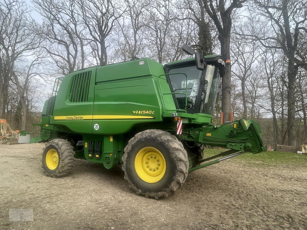 Mähdrescher typu John Deere W 540 C, Gebrauchtmaschine w Pragsdorf (Zdjęcie 1)
