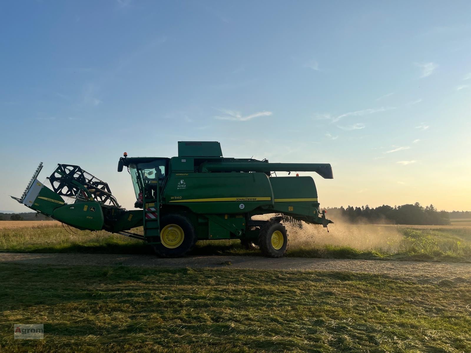 Mähdrescher typu John Deere W 540 HM, Gebrauchtmaschine v Riedhausen (Obrázek 2)
