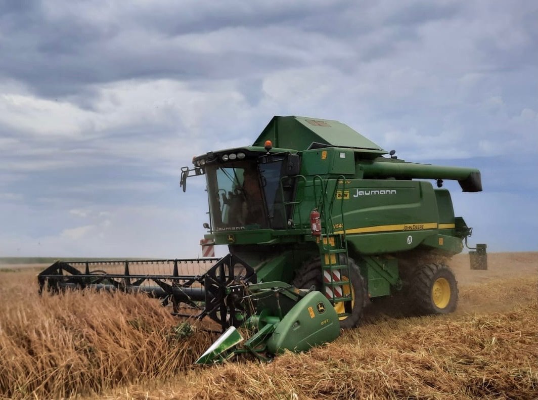Mähdrescher a típus John Deere W 540 HM, Gebrauchtmaschine ekkor: Ellwangen (Kép 3)