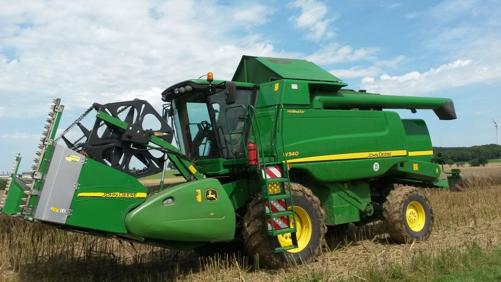 Mähdrescher от тип John Deere W 540 HM, Gebrauchtmaschine в Aalen (Снимка 1)