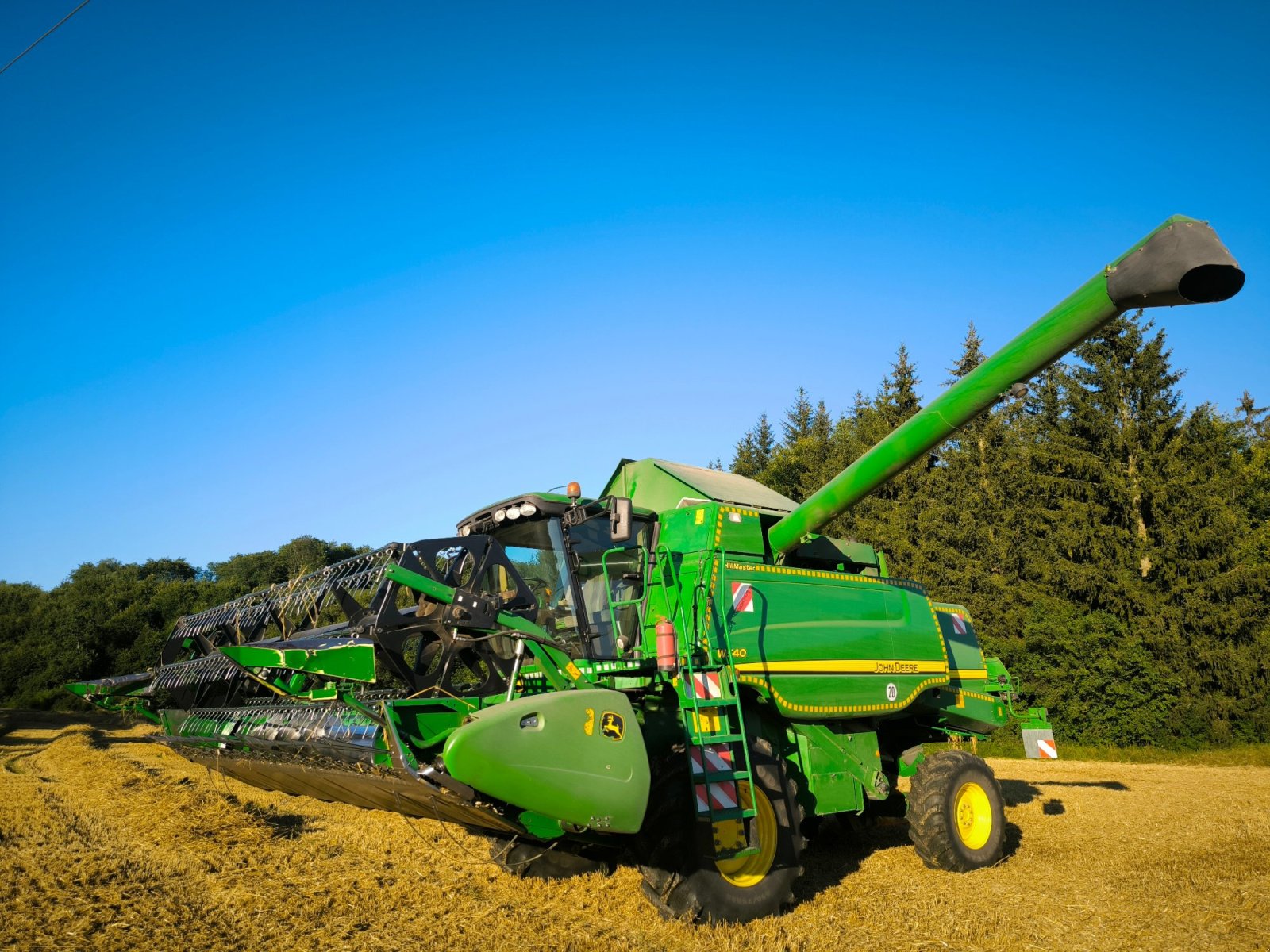 Mähdrescher от тип John Deere W 540 HM, Gebrauchtmaschine в Aalen (Снимка 4)