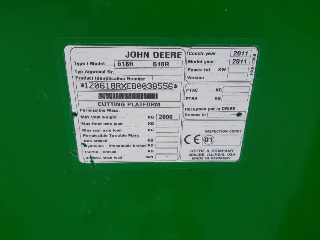 Mähdrescher of the type John Deere W 540, Gebrauchtmaschine in Mrągowo (Picture 23)