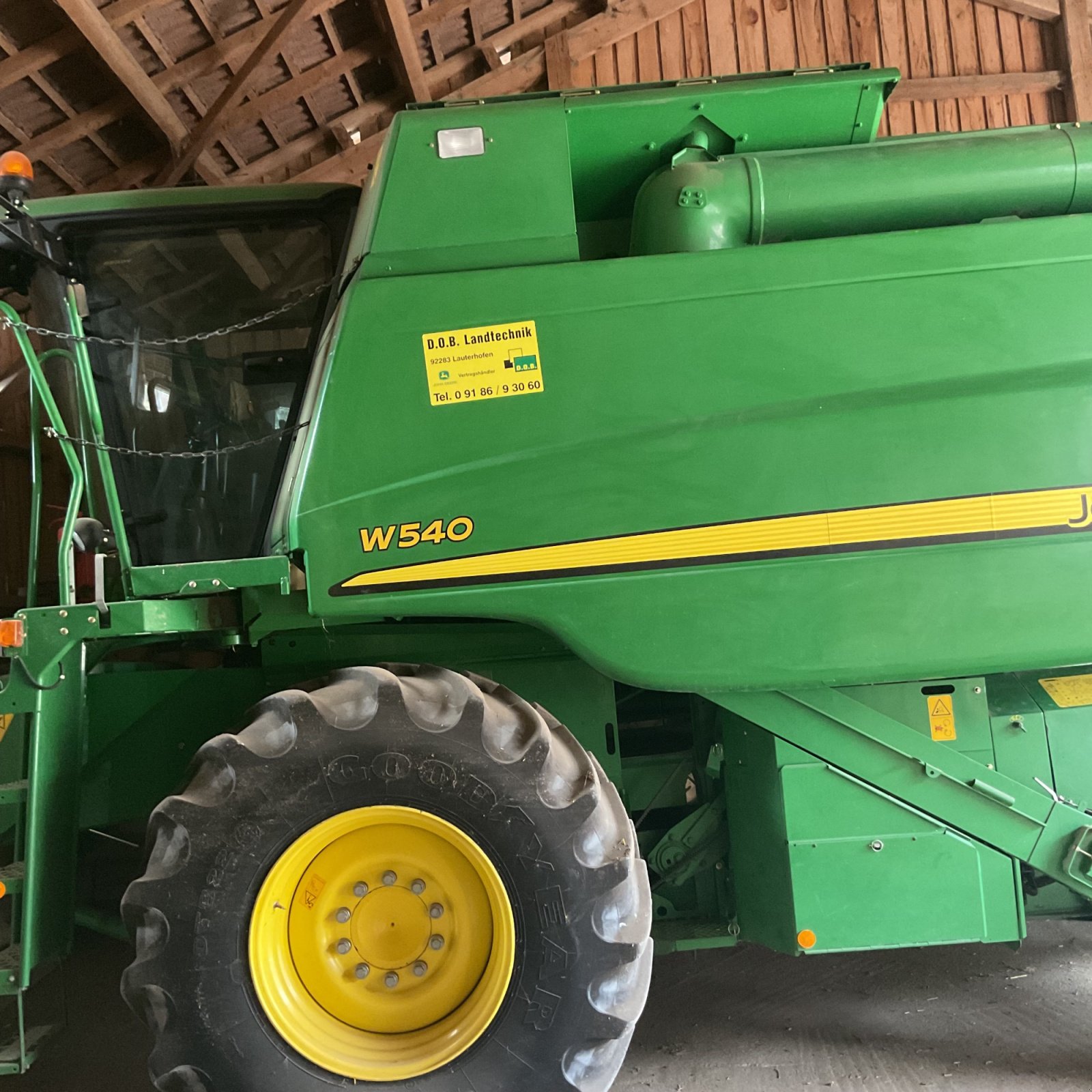 Mähdrescher του τύπου John Deere W 540, Gebrauchtmaschine σε Berching (Φωτογραφία 1)