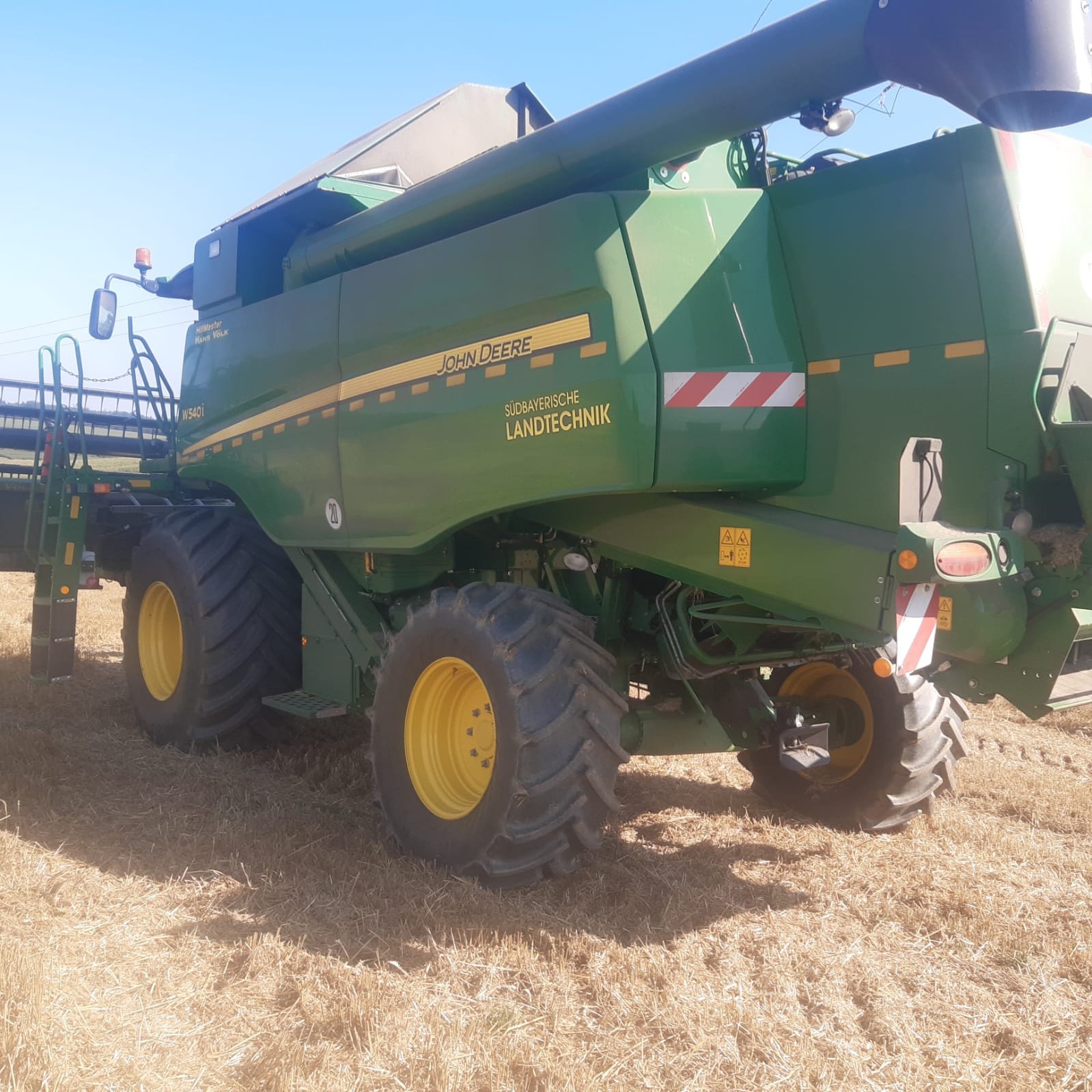 Mähdrescher типа John Deere W 550 HM, Gebrauchtmaschine в Altfraunhofen (Фотография 12)