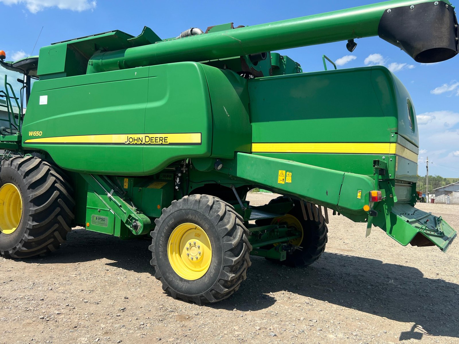 Mähdrescher tip John Deere W 650, Gebrauchtmaschine in Orţişoara (Poză 3)