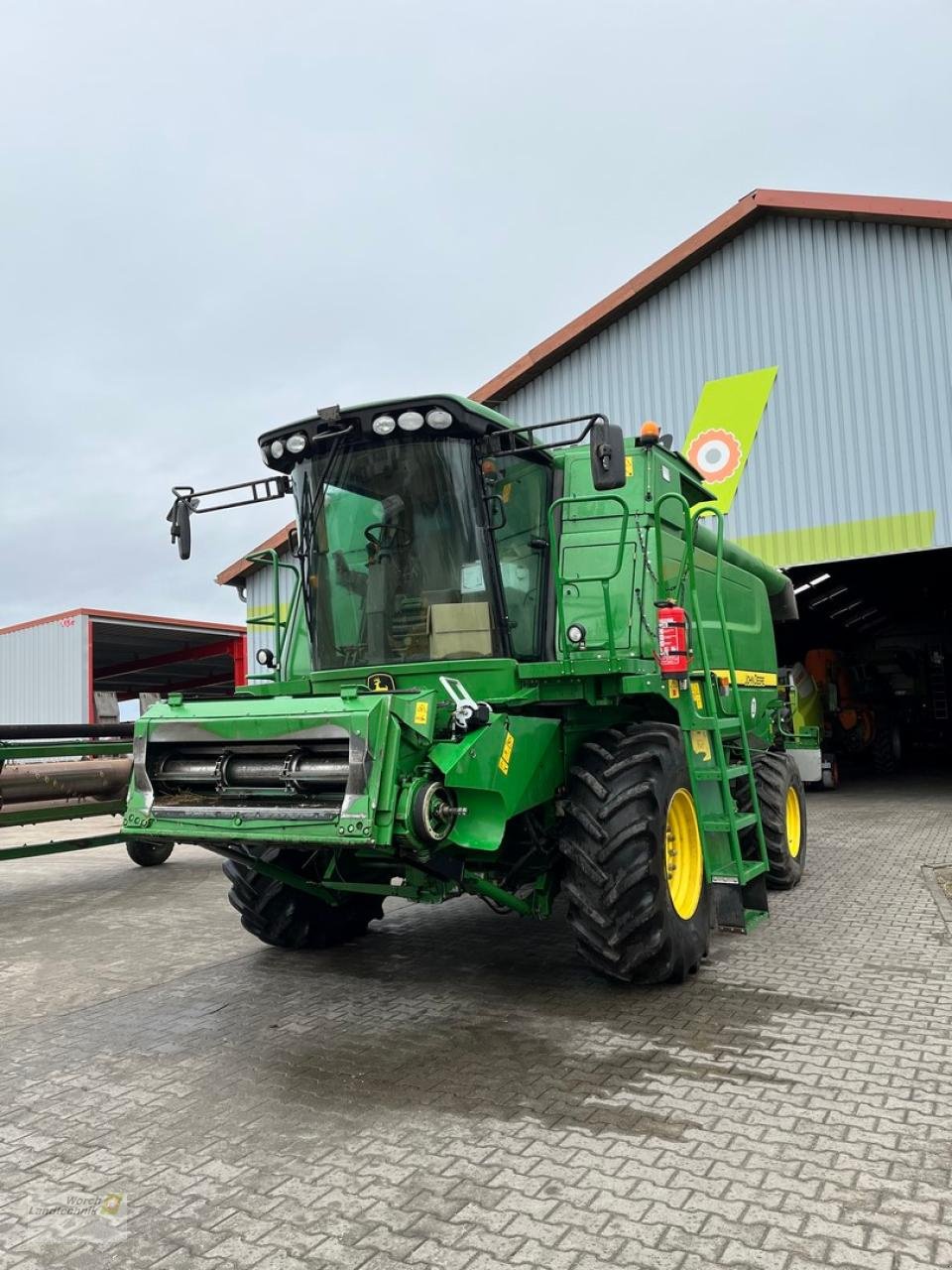 Mähdrescher des Typs John Deere W 650, Gebrauchtmaschine in Schora (Bild 1)