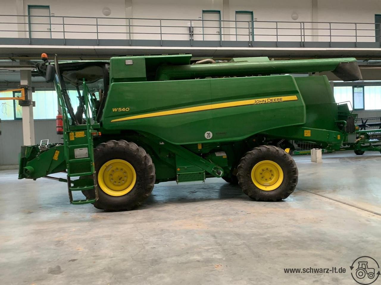 Mähdrescher typu John Deere W540, Gebrauchtmaschine v Aspach (Obrázek 1)