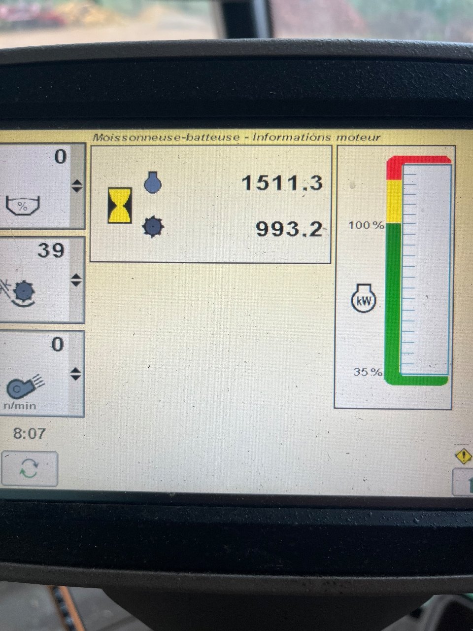 Mähdrescher des Typs John Deere W540, Gebrauchtmaschine in Eton (Bild 8)