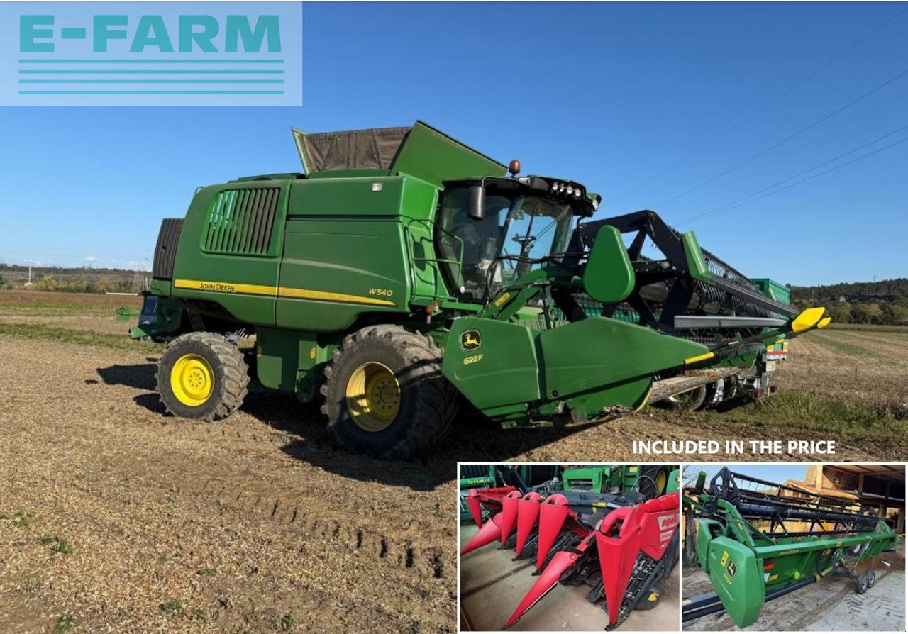 Mähdrescher of the type John Deere W540, Gebrauchtmaschine in Hamburg (Picture 1)