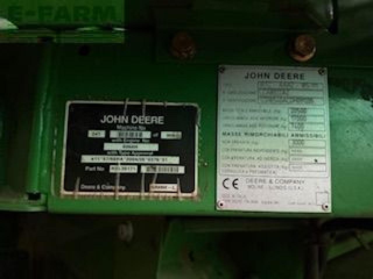Mähdrescher of the type John Deere W540, Gebrauchtmaschine in Hamburg (Picture 15)