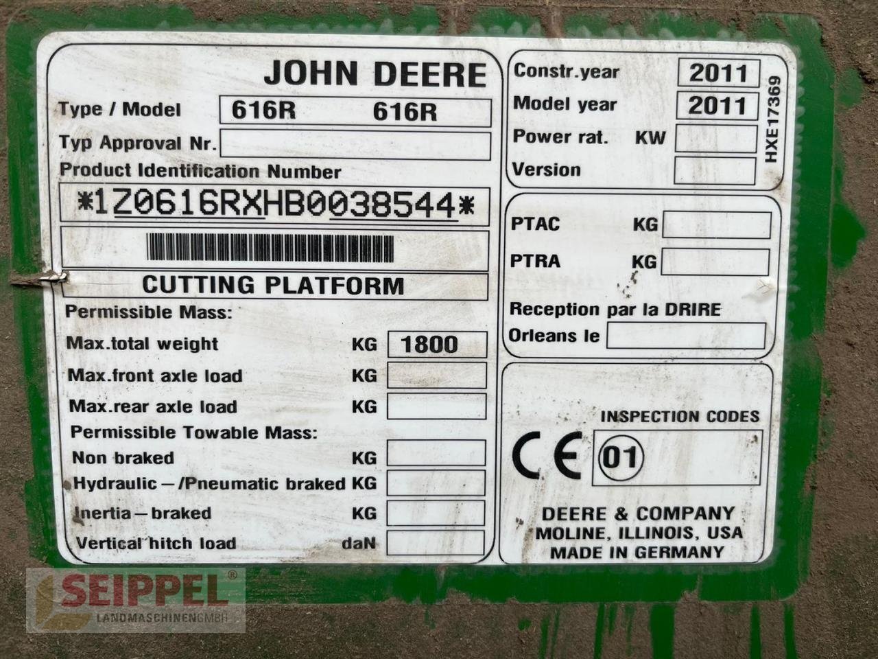 Mähdrescher typu John Deere W540, Gebrauchtmaschine v Groß-Umstadt (Obrázek 15)