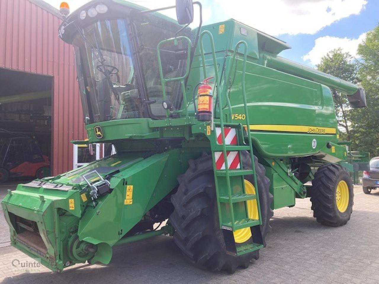 Mähdrescher of the type John Deere W540, Gebrauchtmaschine in Lichtenau-Kleinenberg (Picture 4)