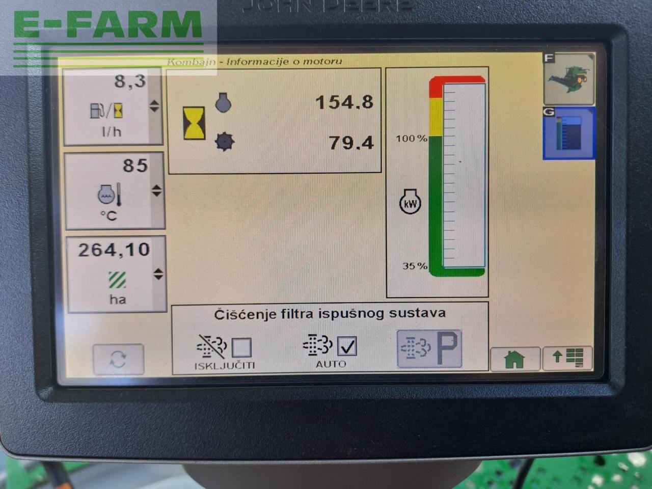 Mähdrescher des Typs John Deere W650, Gebrauchtmaschine in OSIJEK (Bild 14)