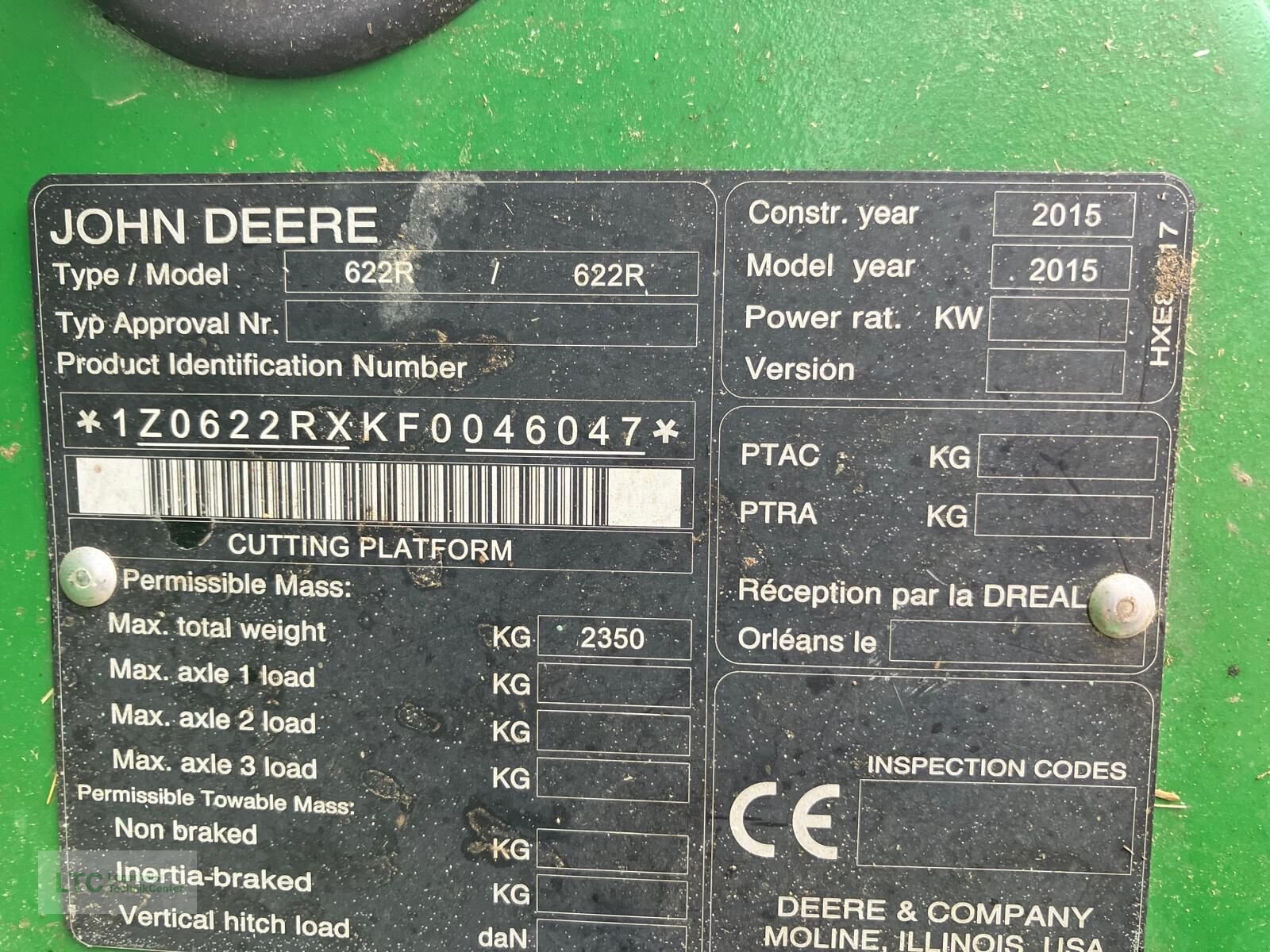 Mähdrescher of the type John Deere W660 HM, Gebrauchtmaschine in Korneuburg (Picture 10)