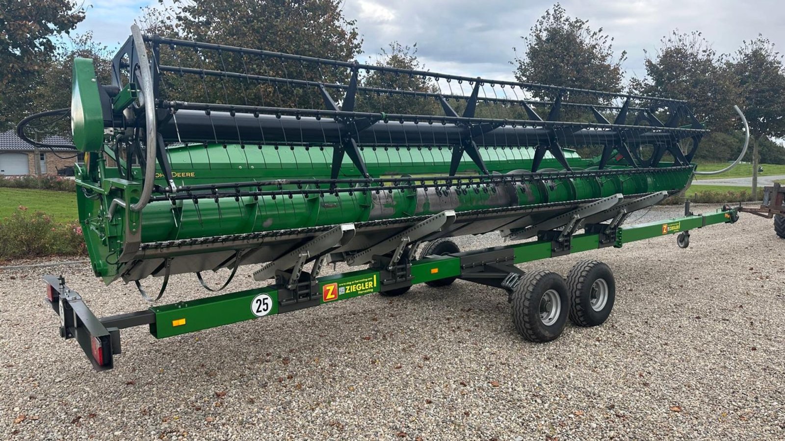 Mähdrescher del tipo John Deere W660, Gebrauchtmaschine en Bramming (Imagen 10)