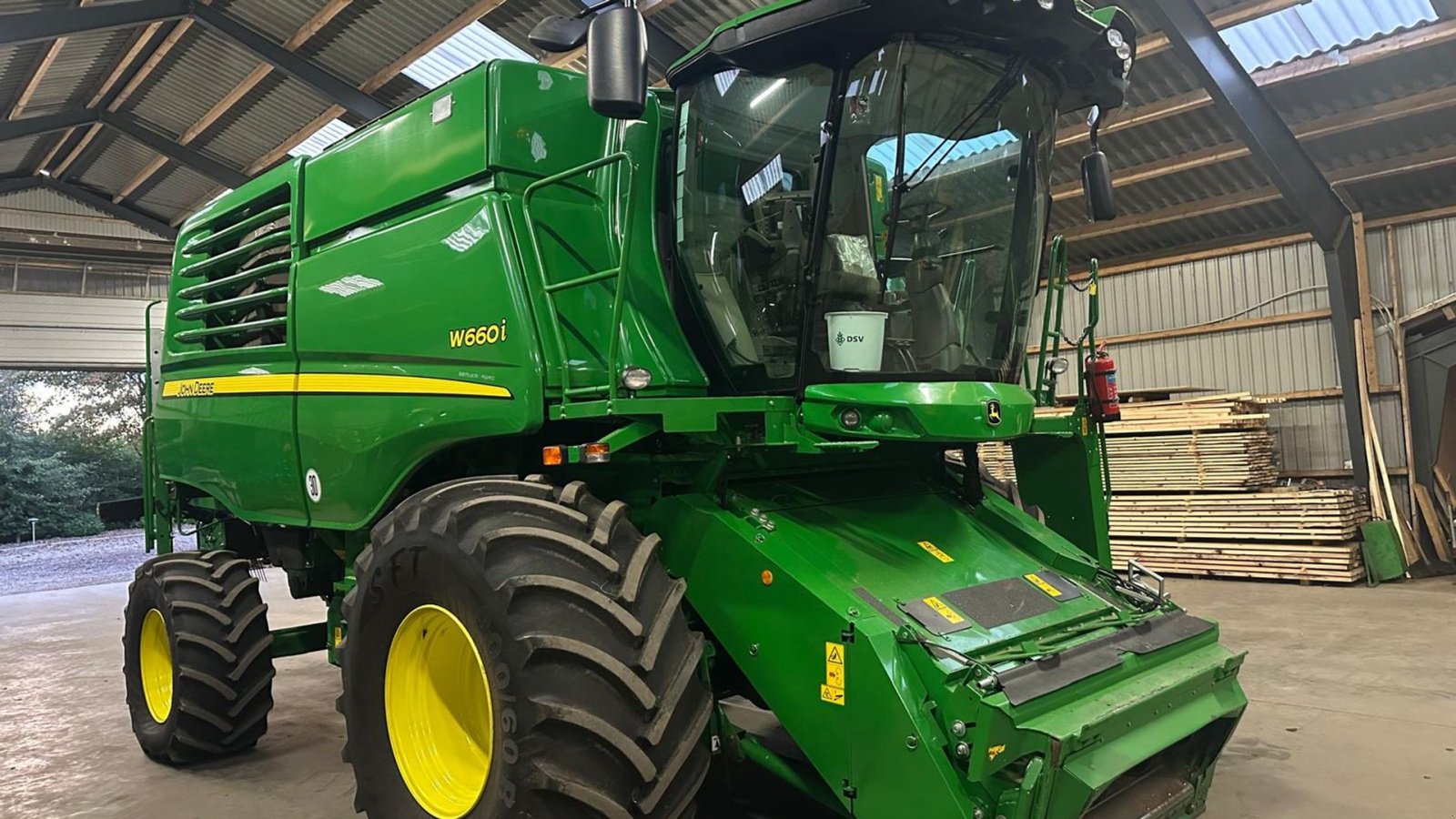 Mähdrescher del tipo John Deere W660, Gebrauchtmaschine en Bramming (Imagen 2)