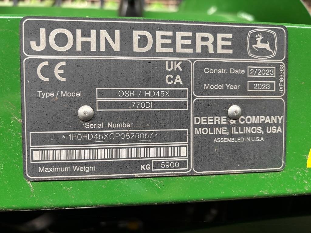 Mähdrescher tip John Deere X9 1000, Gebrauchtmaschine in Brønderslev (Poză 15)