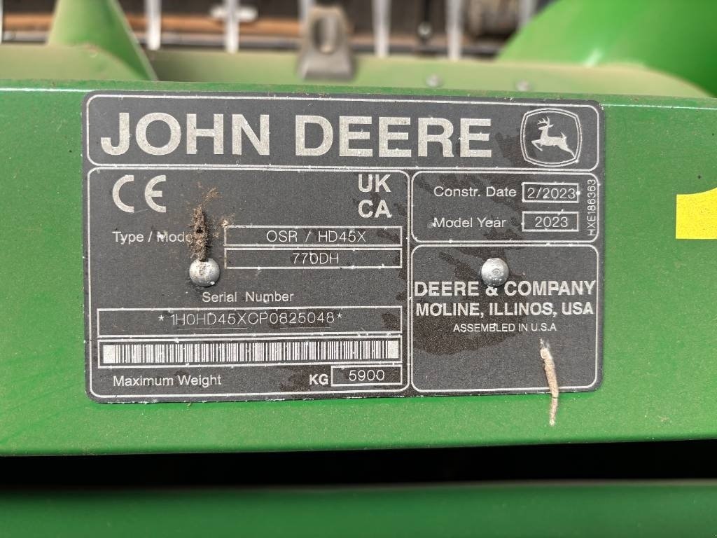 Mähdrescher des Typs John Deere X9 1000, Gebrauchtmaschine in Brønderslev (Bild 16)