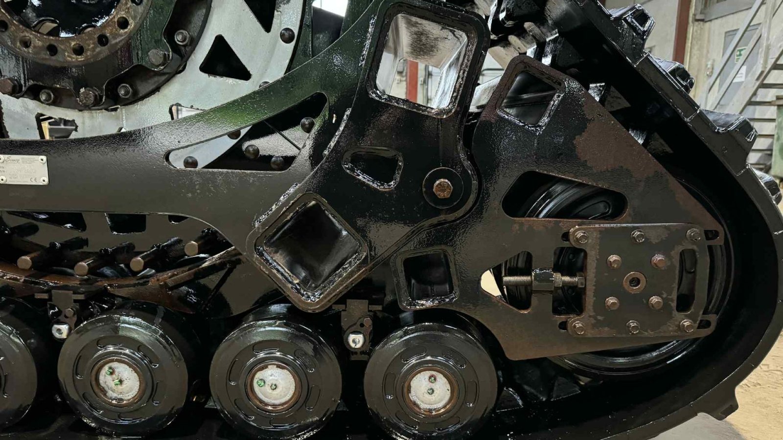 Mähdrescher Türe ait Komplet LEM TRACK ST-1000 ST1000 - 80 cm brede og 320 cm lang, Gebrauchtmaschine içinde Løgstør (resim 9)