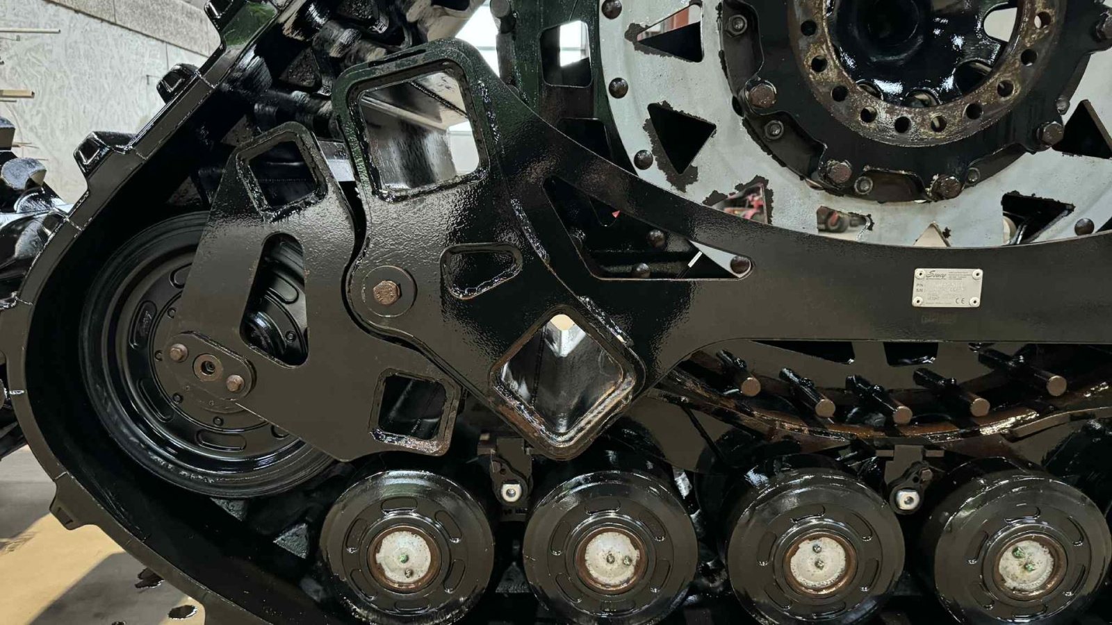 Mähdrescher Türe ait Komplet LEM TRACK ST-1000 ST1000 - 80 cm brede og 320 cm lang, Gebrauchtmaschine içinde Løgstør (resim 4)