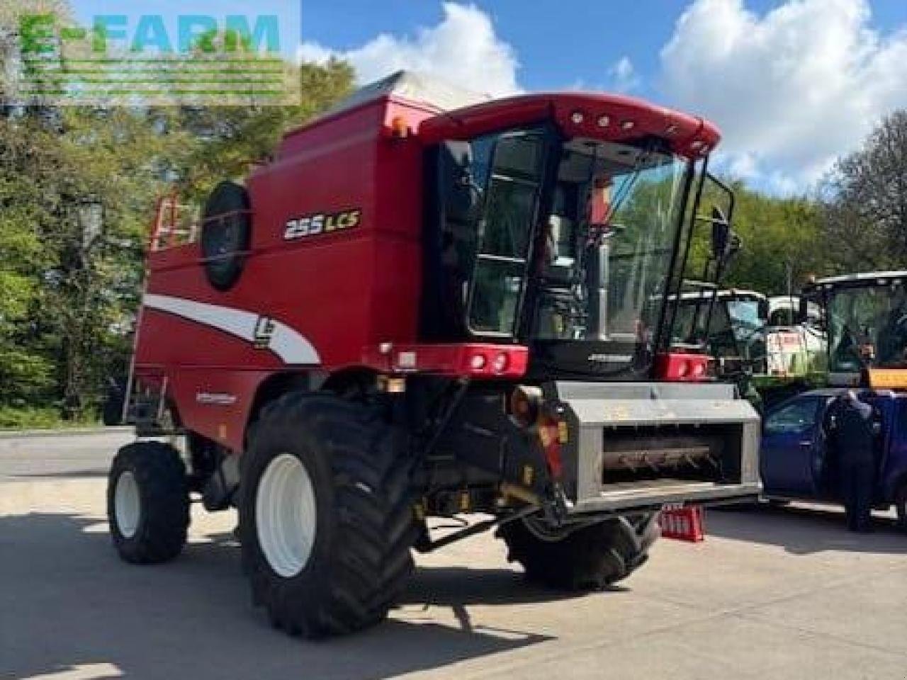 Mähdrescher Türe ait Laverda 255 LCS, Gebrauchtmaschine içinde MICHELDEVER, WINCHESTER (resim 2)