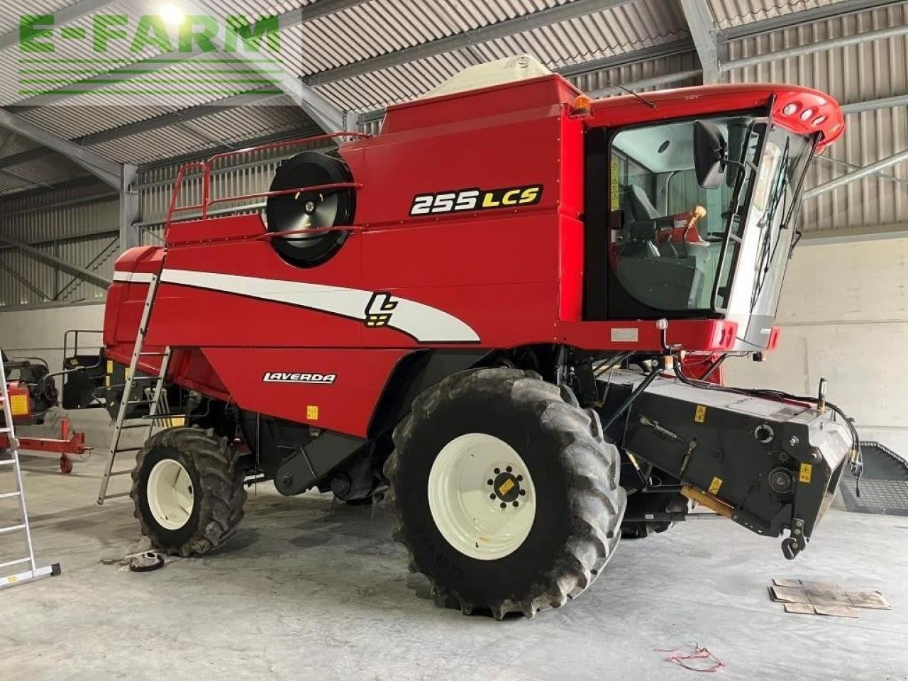 Mähdrescher Türe ait Laverda 255 LCS, Gebrauchtmaschine içinde MICHELDEVER, WINCHESTER (resim 15)